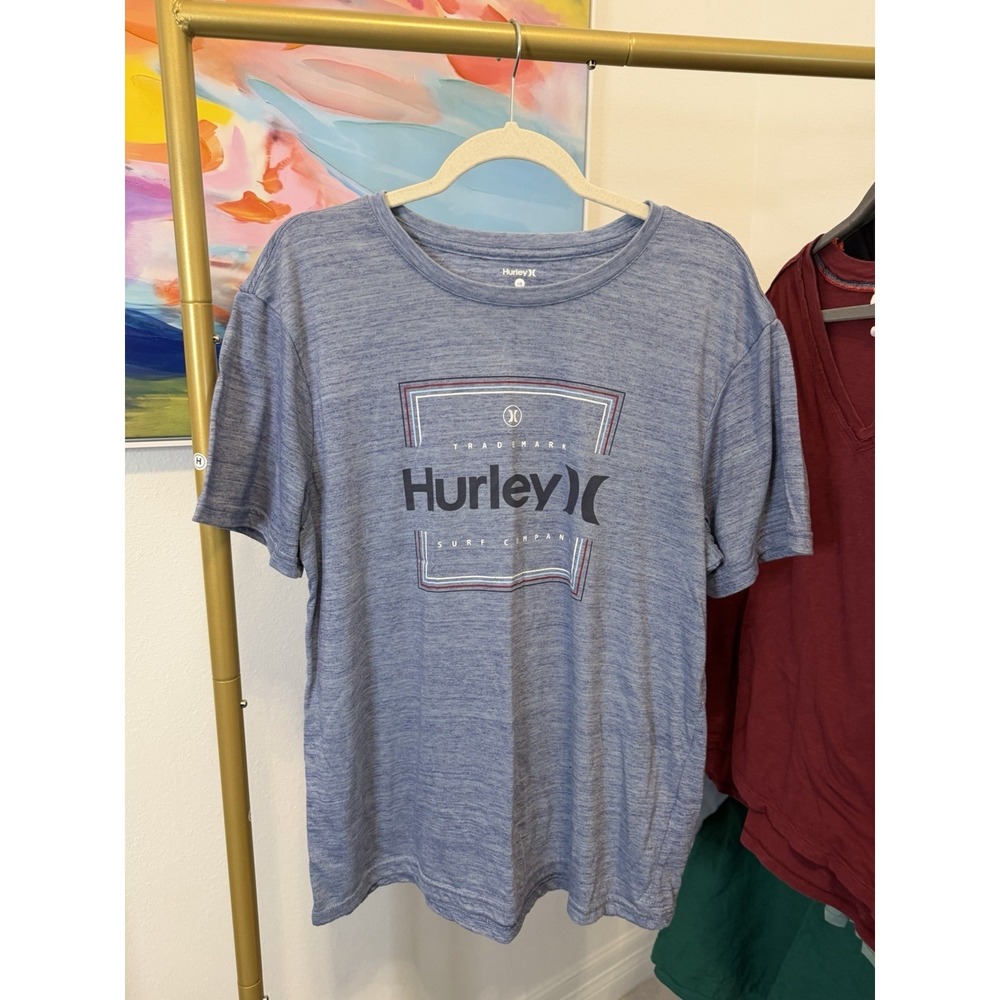 Hurley Men's Crew Neck Short Sleeve Large
